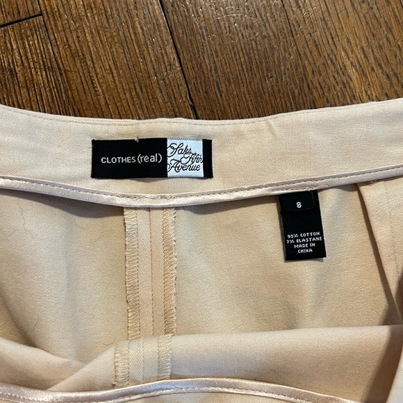 Saks Fifth Avenue Pull-on Trouser Pants - Picture 2 of 4